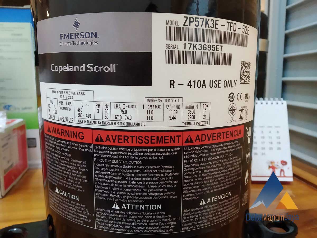 Kompresor ZP57K3E-TFD-52E