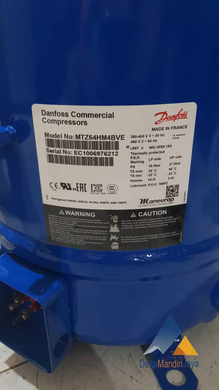 Kompresor Danfoss MTZ64HM4BVE