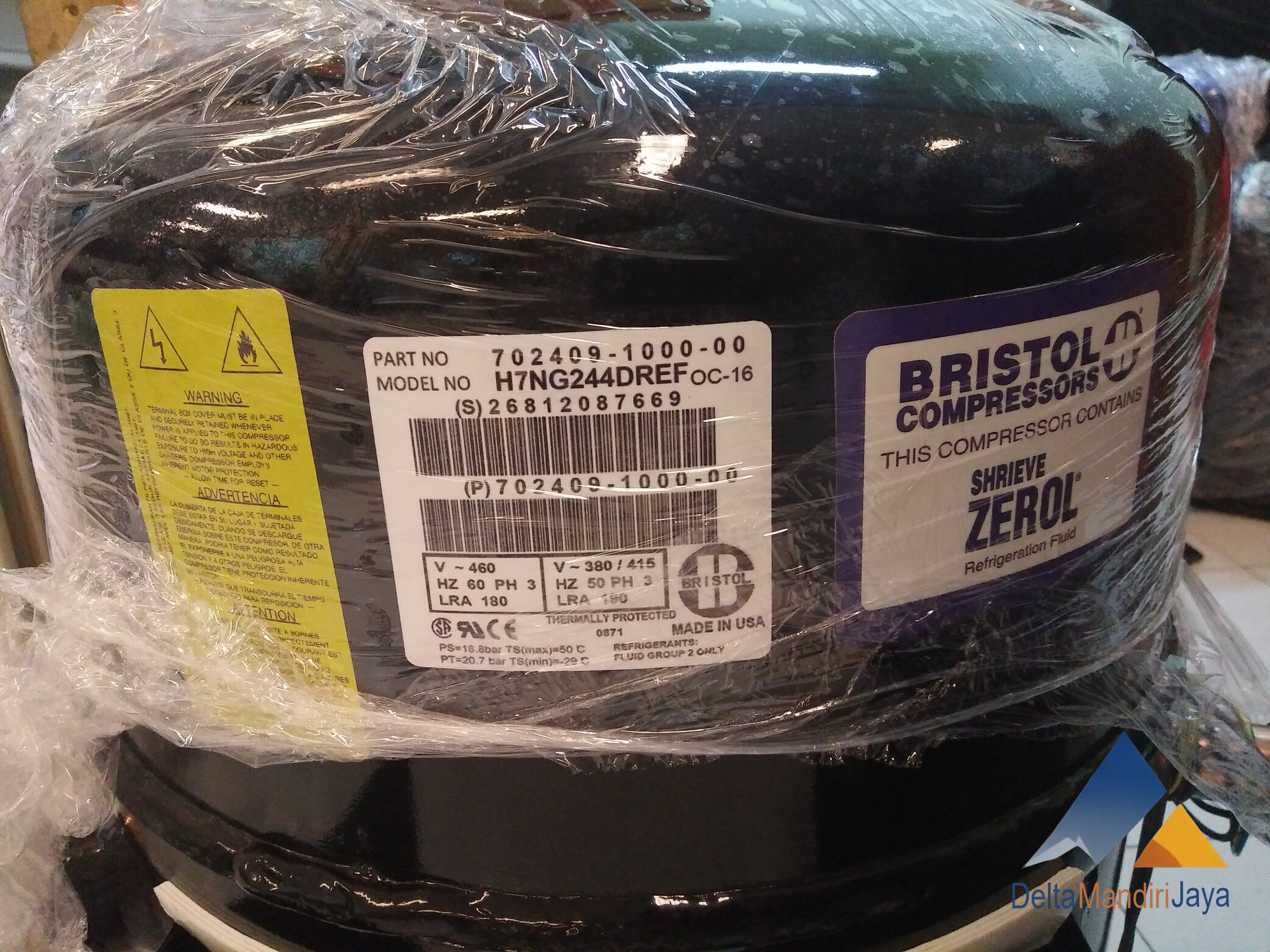 Kompresor Bristol H7NG244DREF