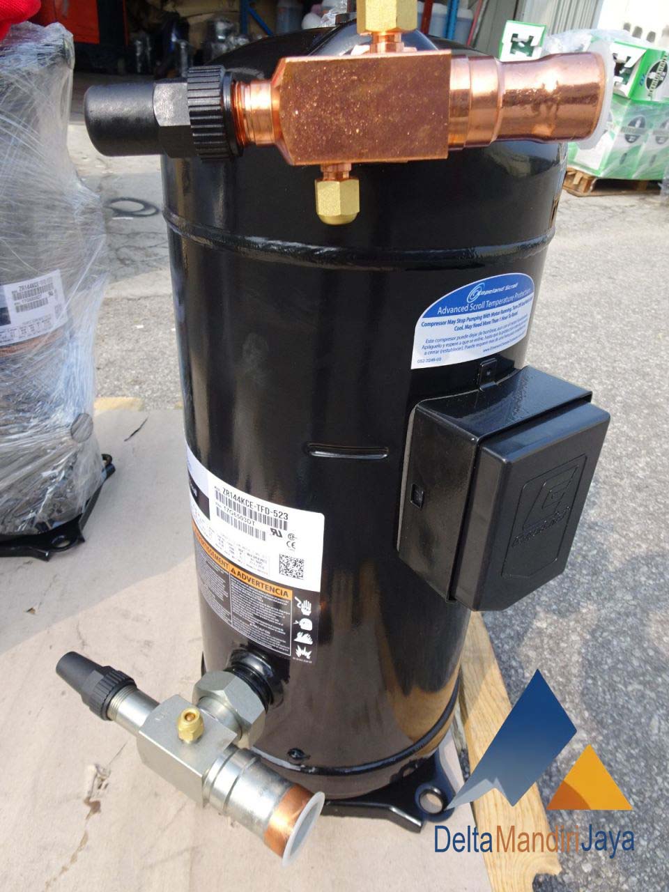 Kompresor AC Copeland Scroll ZR144KCE-TFD-523