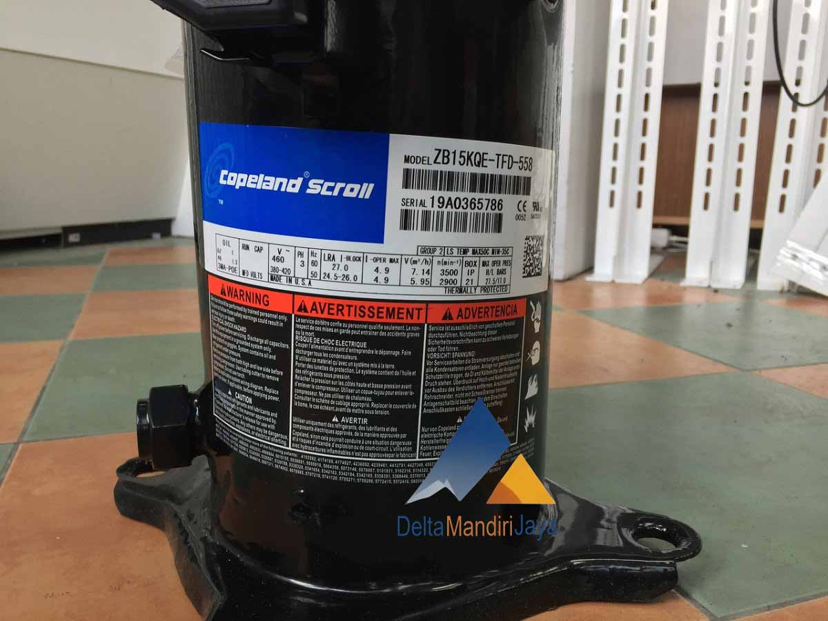 Compressor Copeland Scroll ZB15KQE-TFD-558