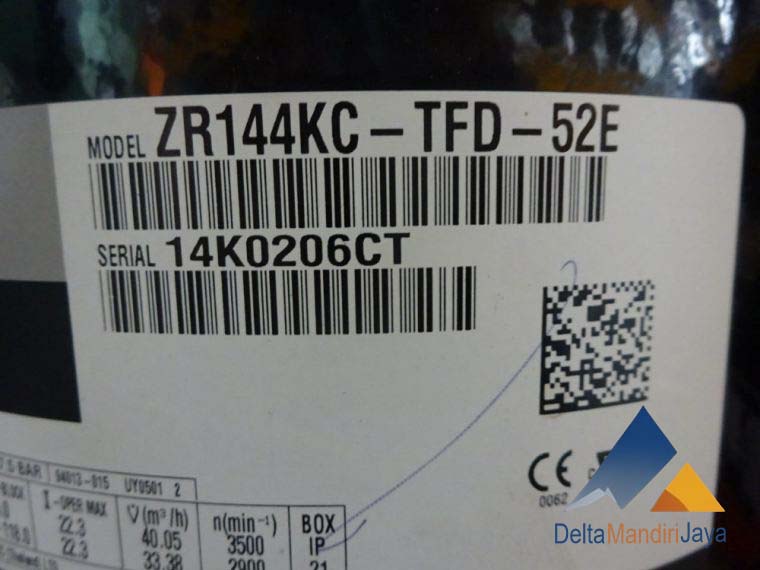 Kompresor Copeland ZR144KC-TFD-52E