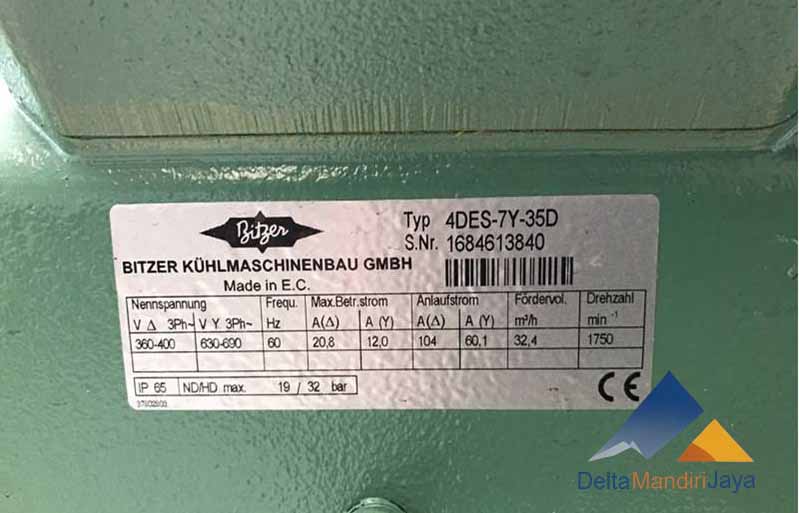 Bitzer Kompresor 4DES-7Y-35D