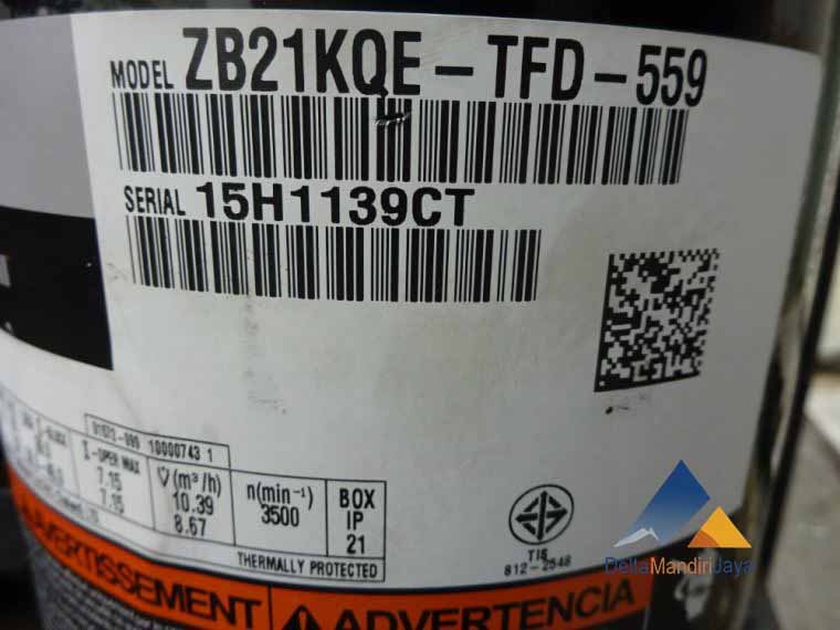 Compressor AC Copeland ZB21KQE-TFD-559