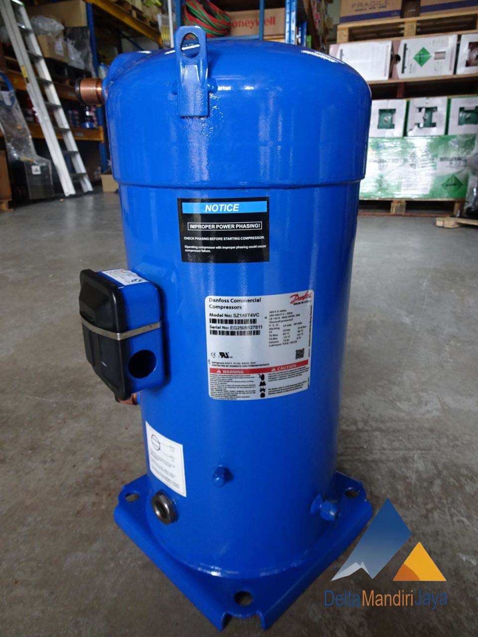 Danfoss Commercial Compressor SZ148T4VC