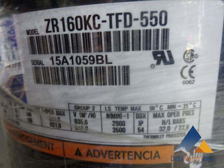 Kompresor ZR160KC-TFD-550