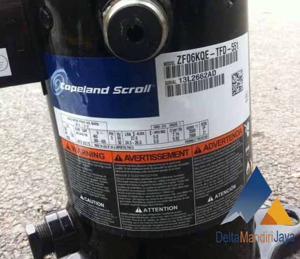 Compressor Copeland Scroll ZF06KQE-TFD-551