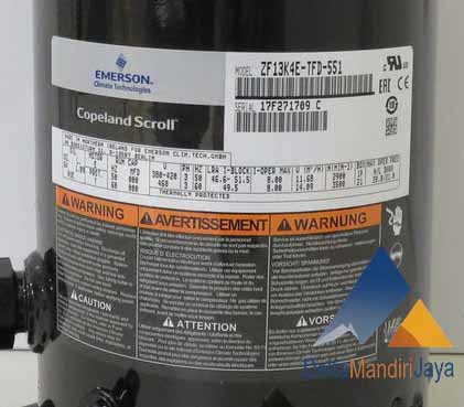 Compressor Copeland Scroll ZF13K4E-TFD-551