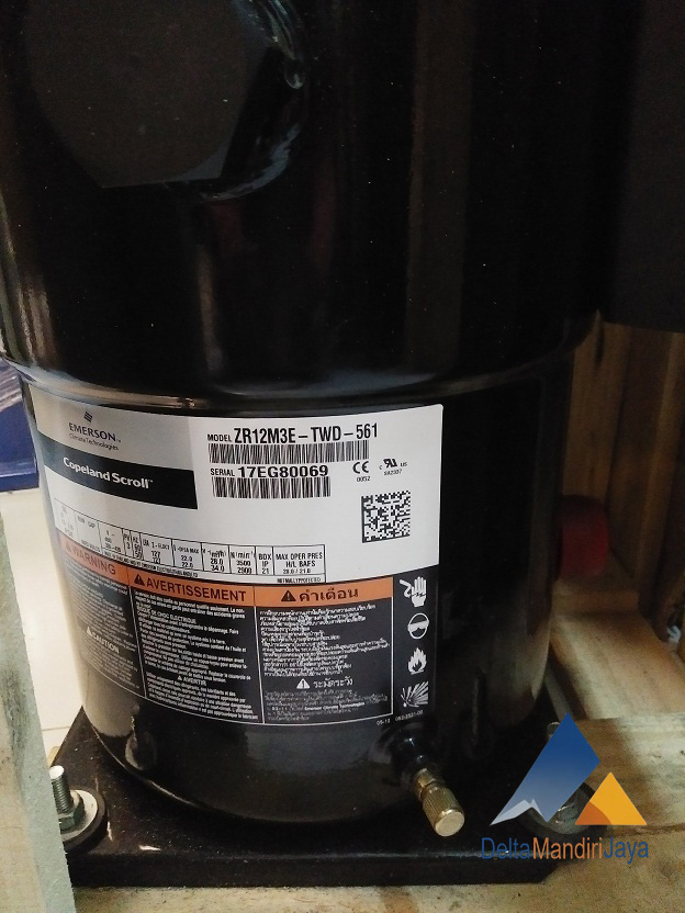 Kompresor Copeland ZR12M3E-TWD-551