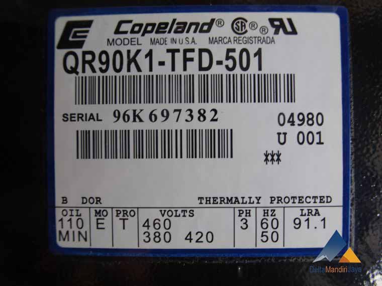 Kompresor Copeland QR90K1-TFD-501