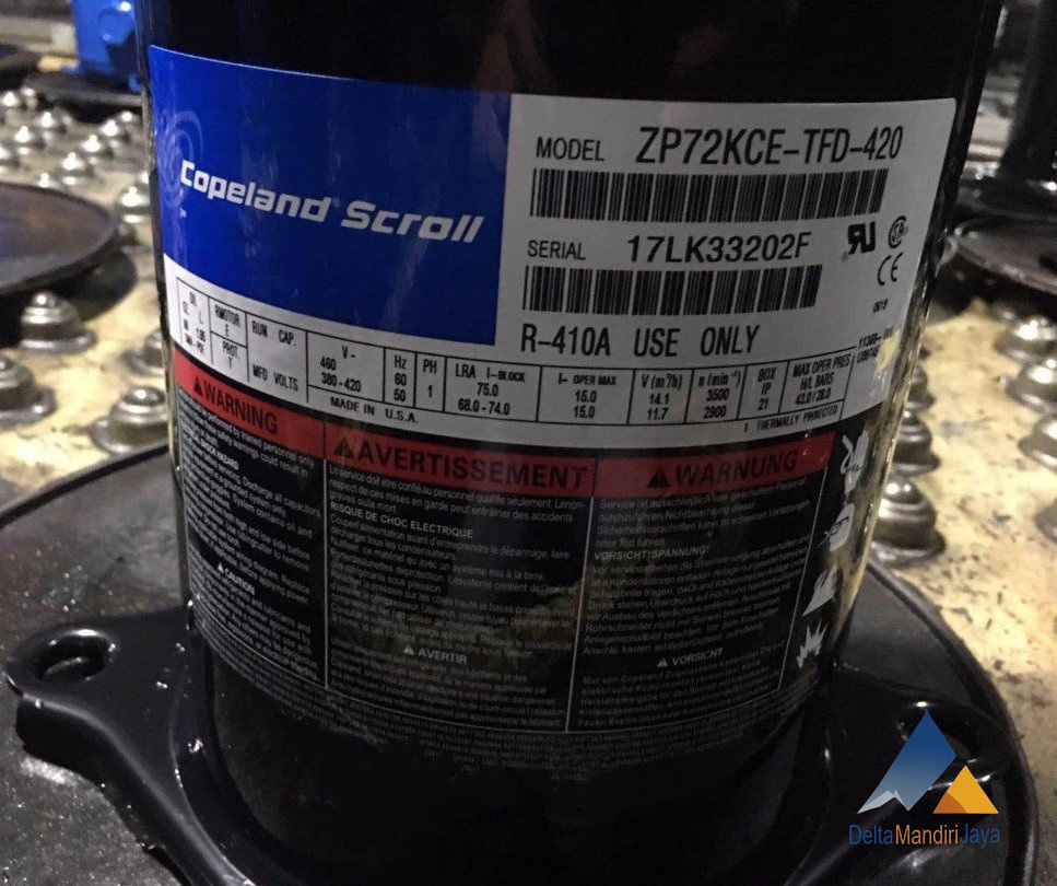 Kompresor ZP72KCE-TFD-420