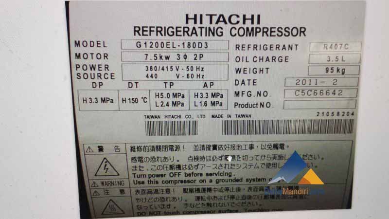 Compressor Hitachi 1200EL-180D3