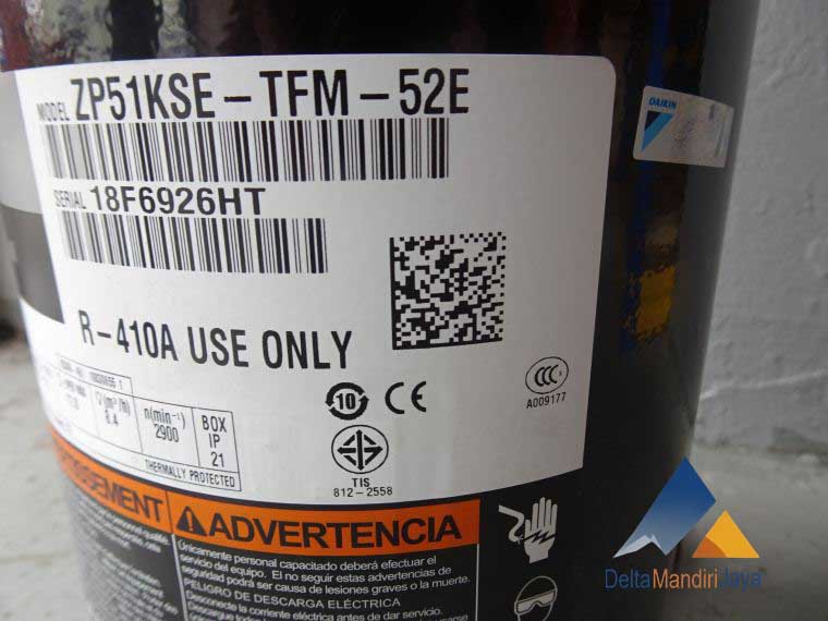 Kompresor AC Emerson Copeland ZP51KSE-TFM-52E