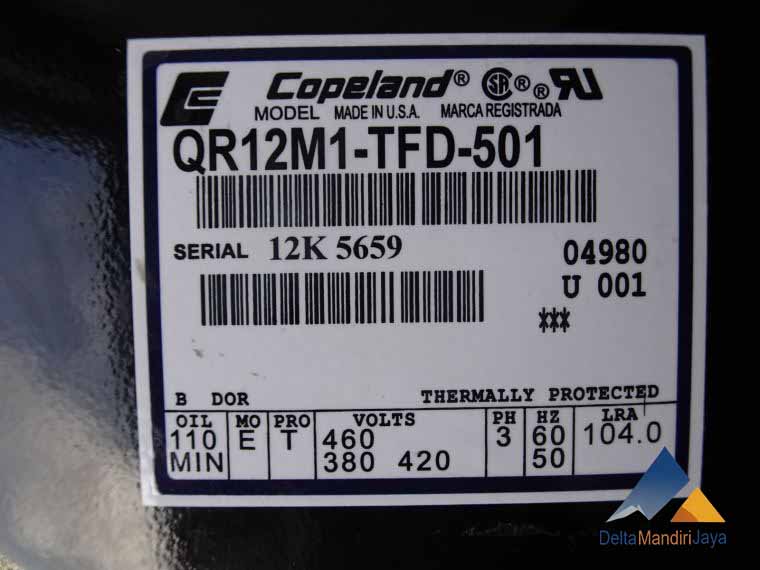 Kompresor Copeland QR12M1-TFD-501