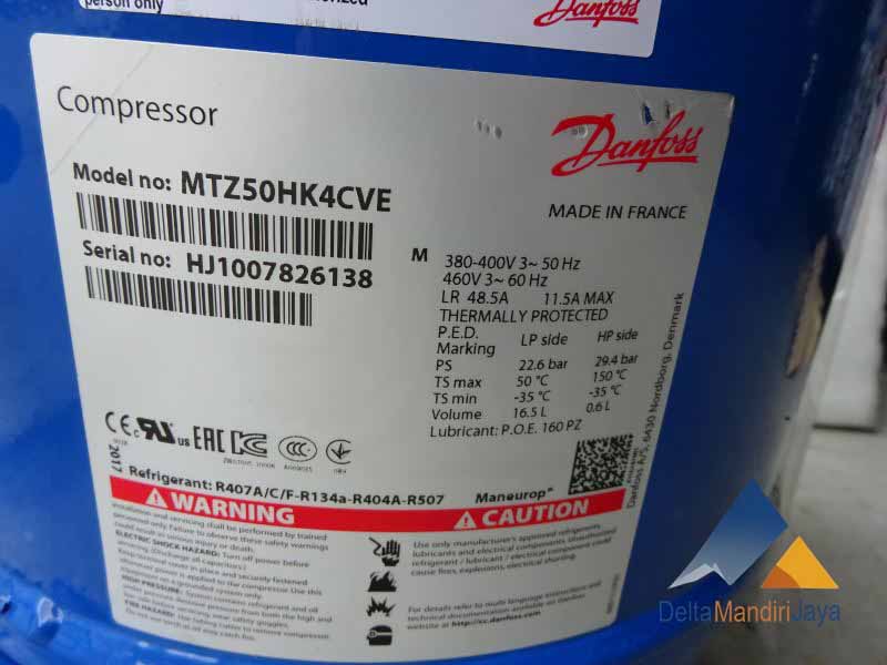Kompresor Danfoss MTZ50HK4CVE