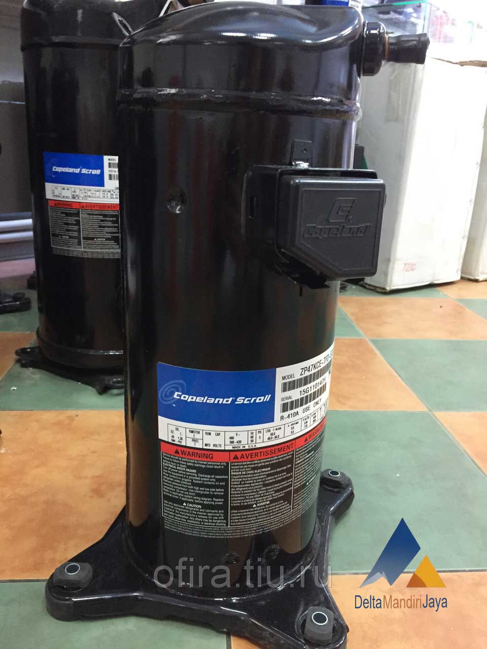 Kompresor AC Copeland Scroll ZP47KCE-TFD-522