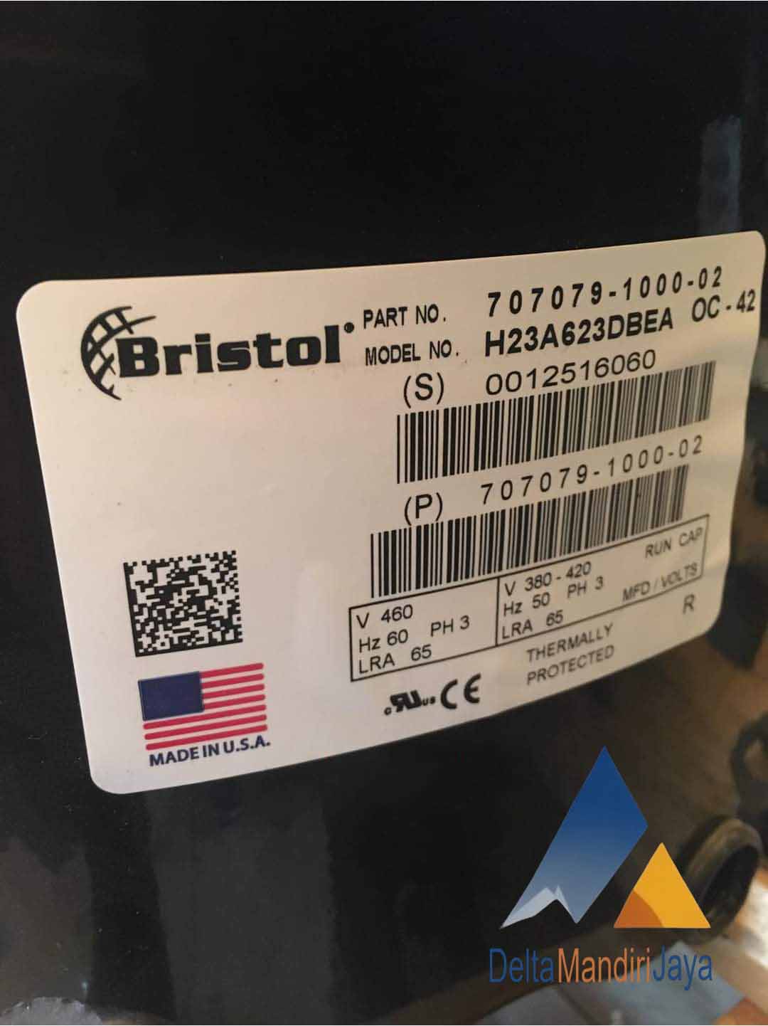 Kompresor AC Bristol H23A623DBEA