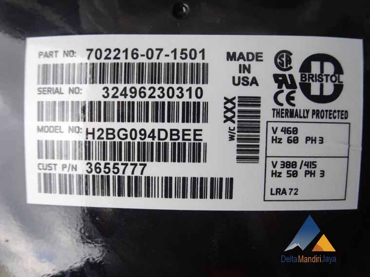 Kompresor Bristol H2BG094DBEE