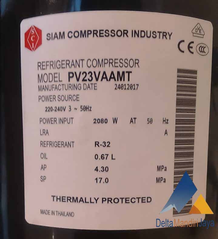 Kompresor Siam PV23VAAMT