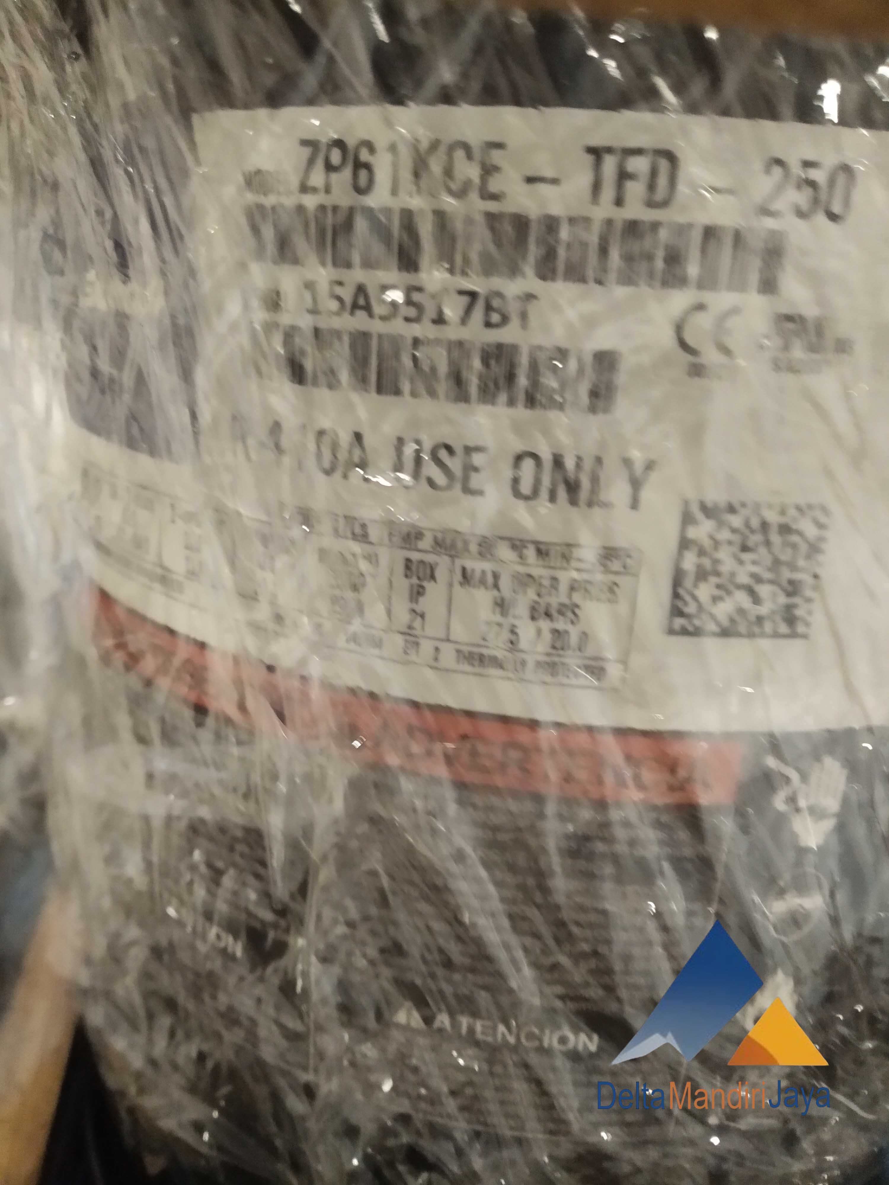 Kompresor AC Copeland ZP61KCE-TFD-250