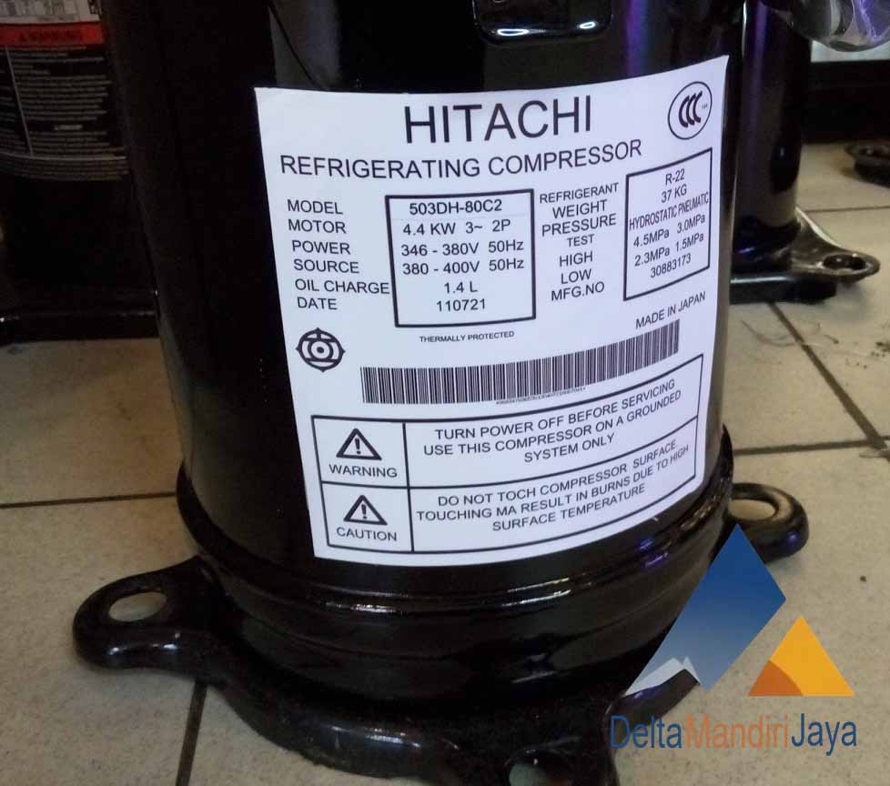 Hitachi Refrigerating Compressor 503DH-80C2