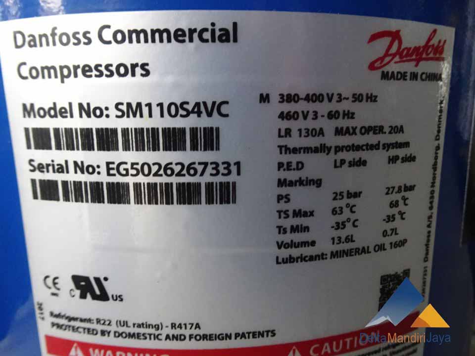 Kompresor Danfoss SM110S4VC