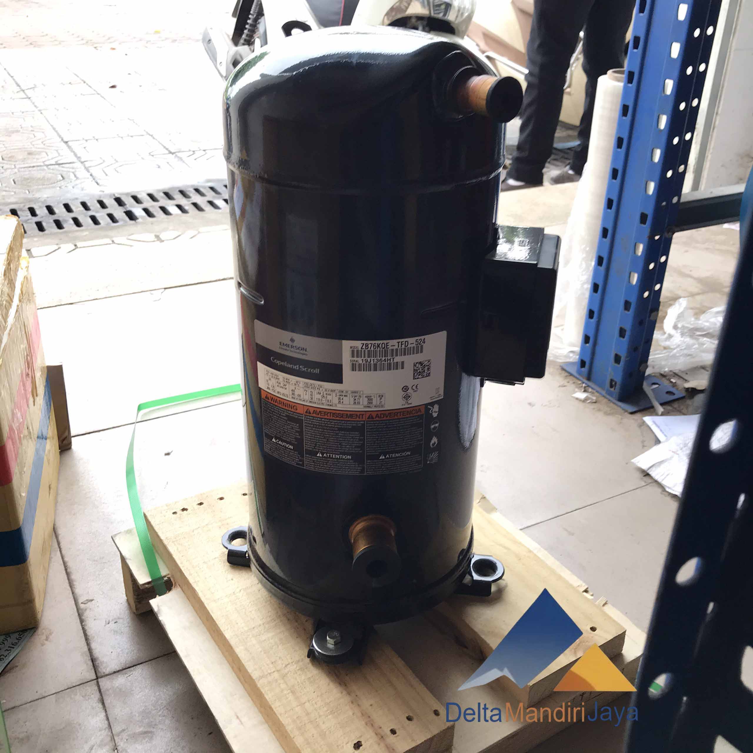 Compressor Emerson Copeland Scroll ZB76KQE-TFD-524