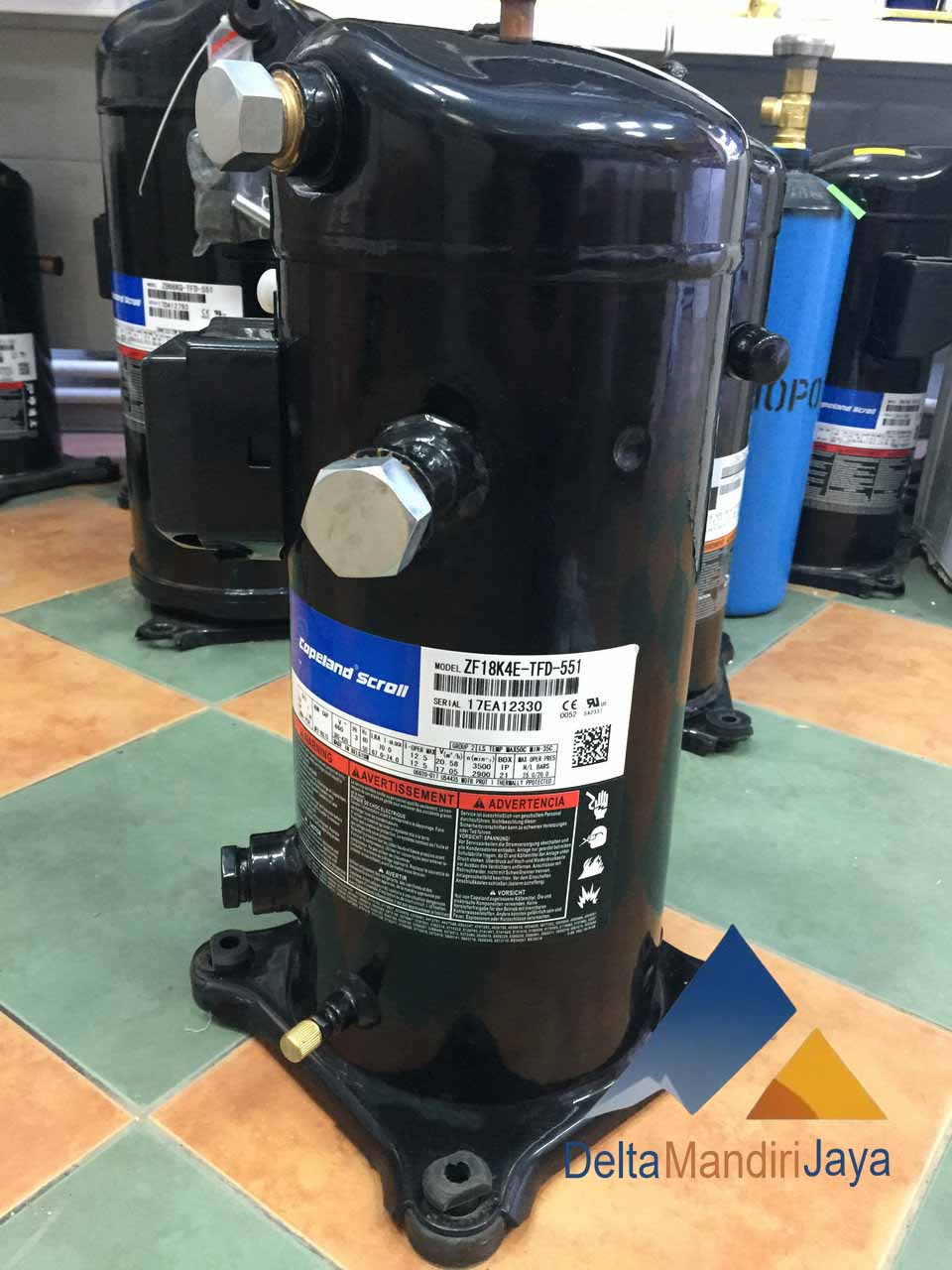 Compressor Copeland Scroll ZF18K4E-TFD-551