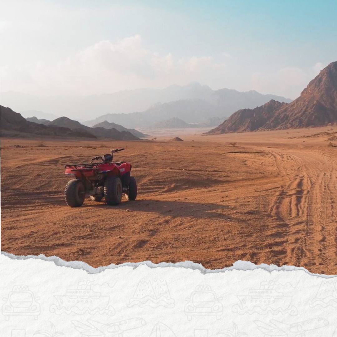 MINI MOTO SAFARI RANO LUB PO POŁUDNIU Z HURGHADY