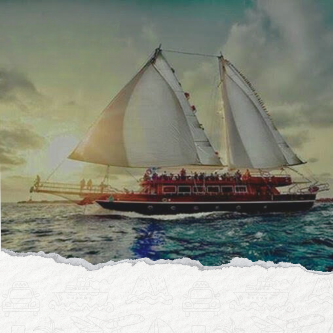 WYCIECZKA PIRACKIM JACHTEM WIECZOREM Z SHARM EL SHEIKH