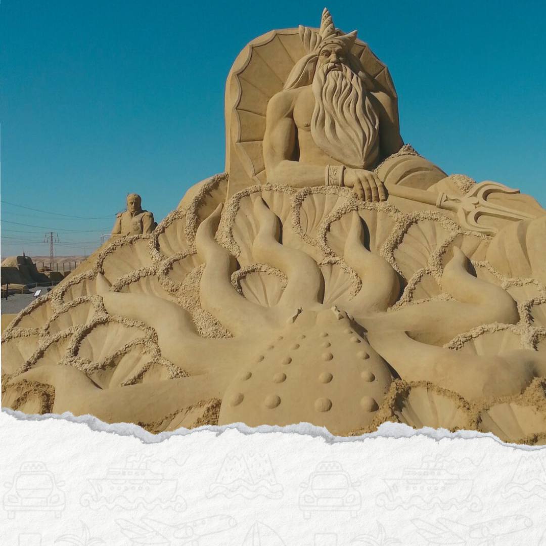 MUZEUM FIGUR PIASKOWYCH “SAND CITY” W HURGHADZIE