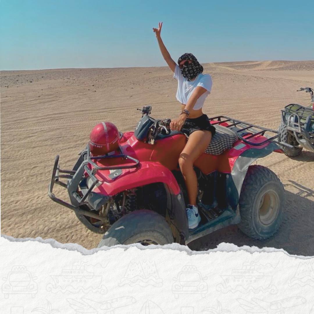 PORANNE MOTO SAFARI Z HURGHADY