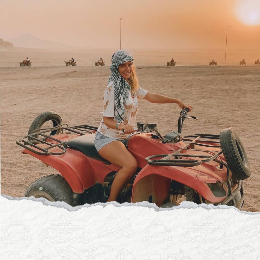 POPOŁUDNIOWE MOTO SAFARI Z HURGHADY