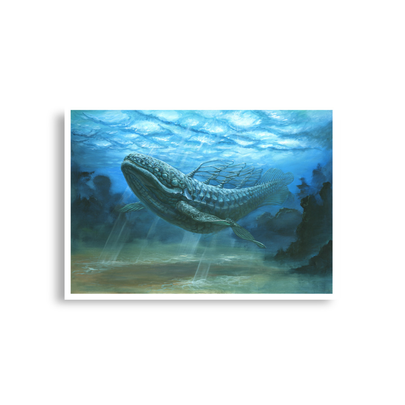 Coelacanth - print