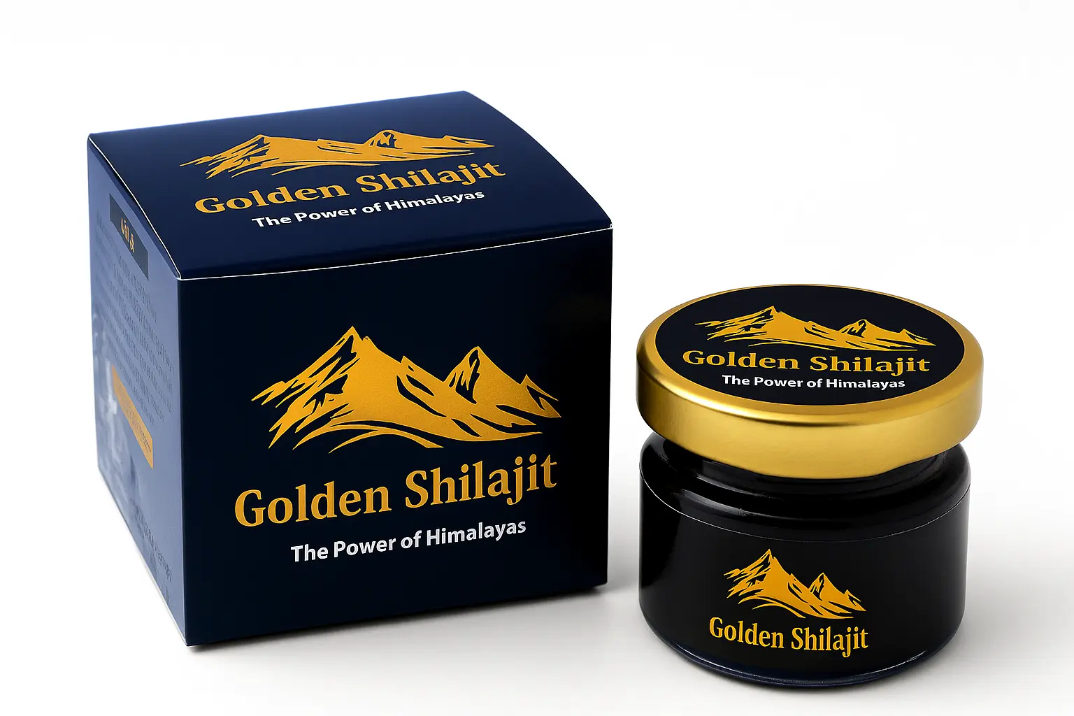 Golden Shilajit 50g – Pure Himalayan Energy Resin