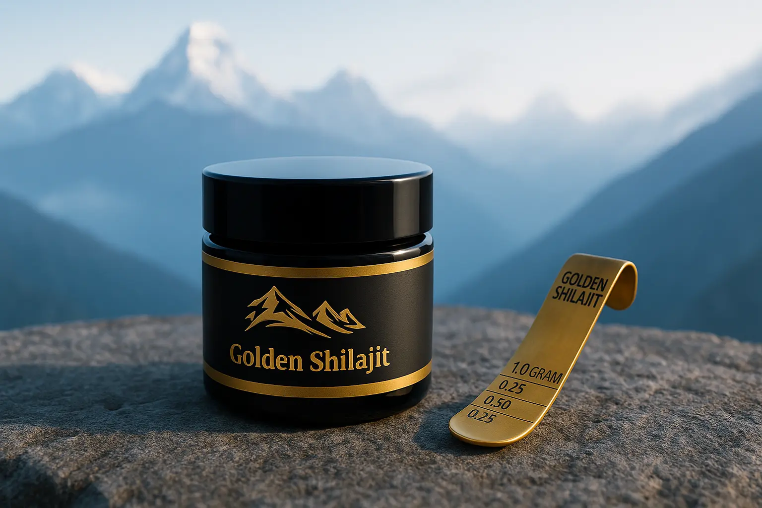 Golden Shilajit 10g – Pure Himalayan Shilajit