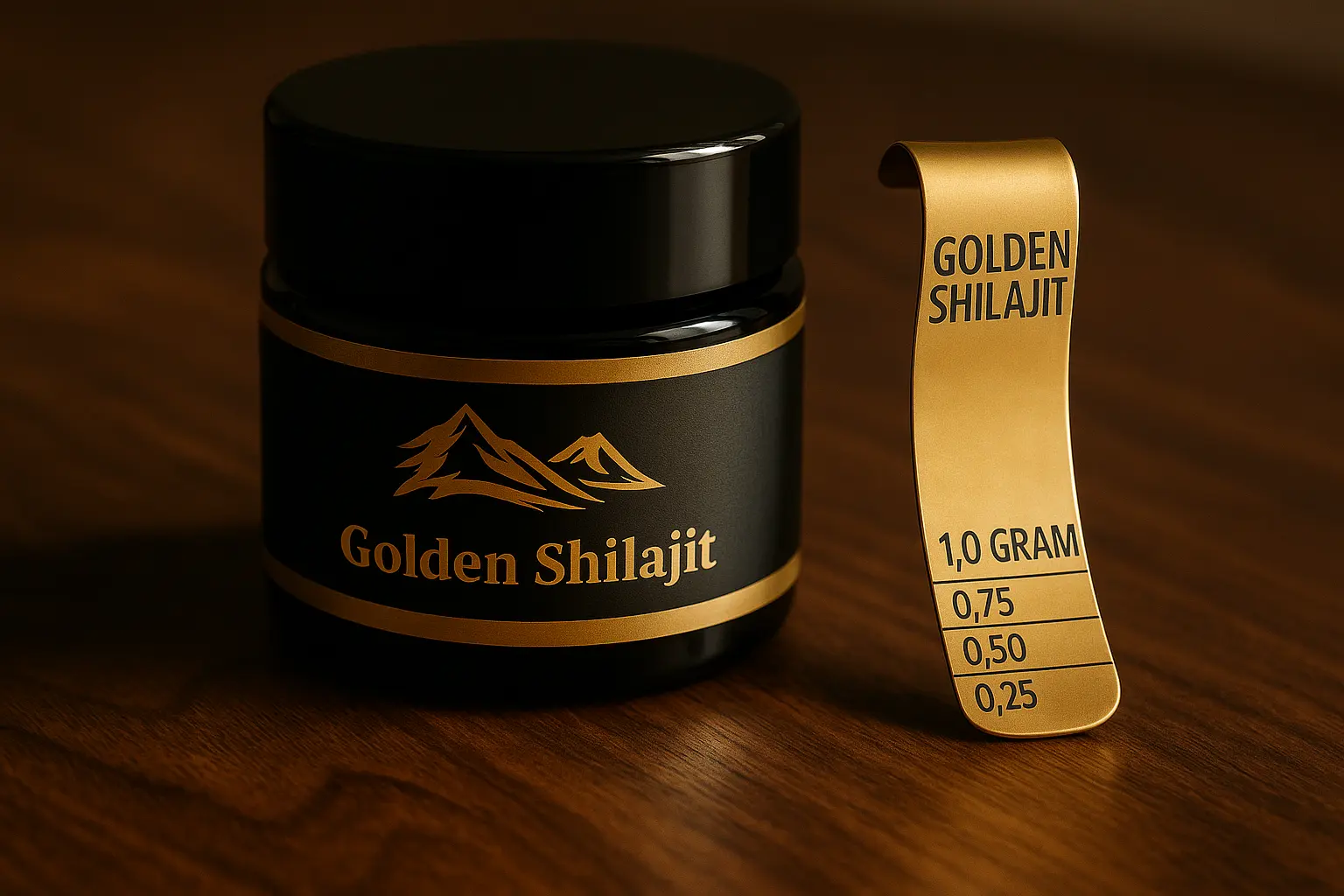 Golden Shilajit 20g – Pure Himalayan Shilajit