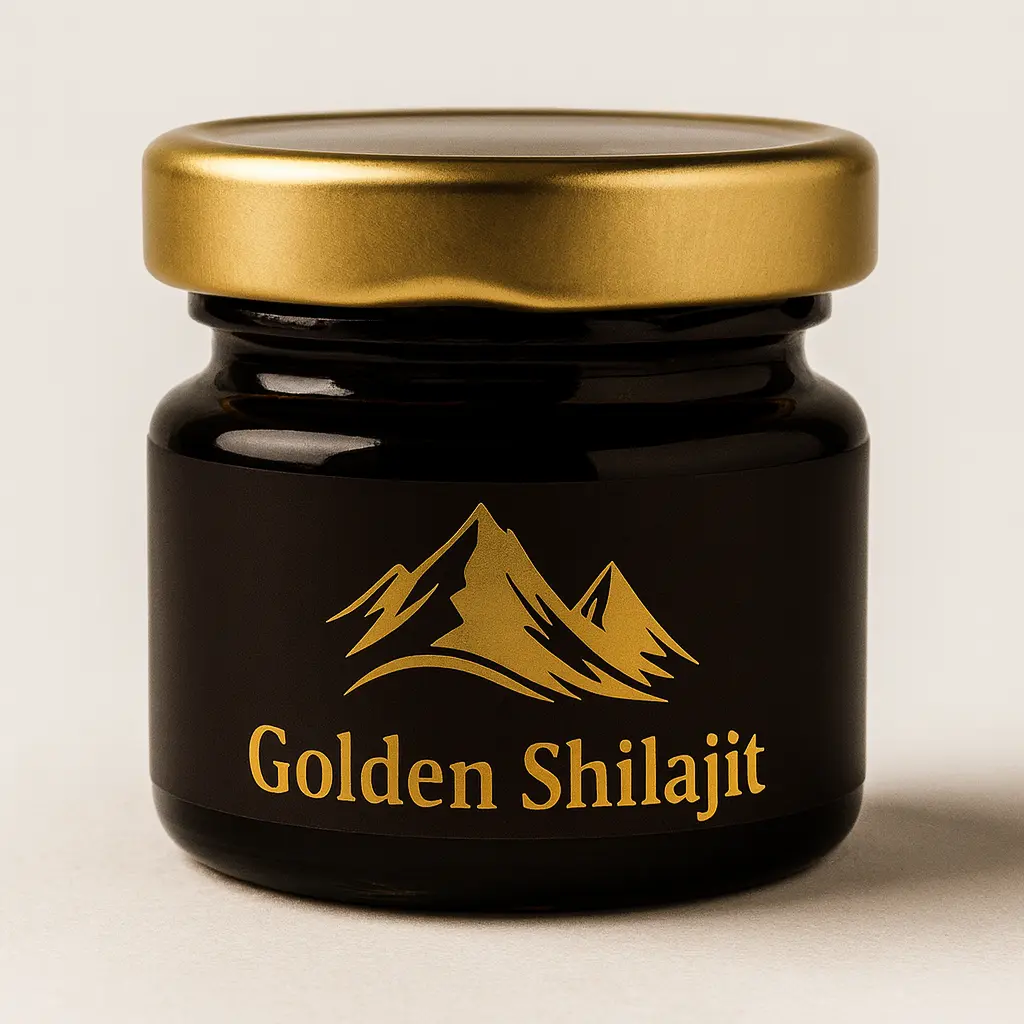 Golden Shilajit 50g – Pure Himalayan Energy Resin