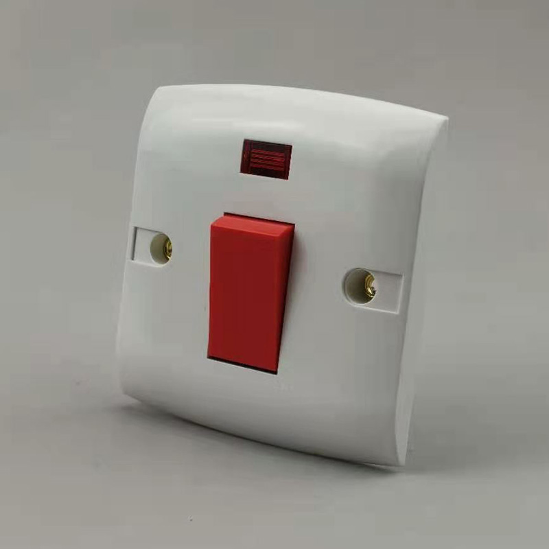 Red Switch Wall Socket