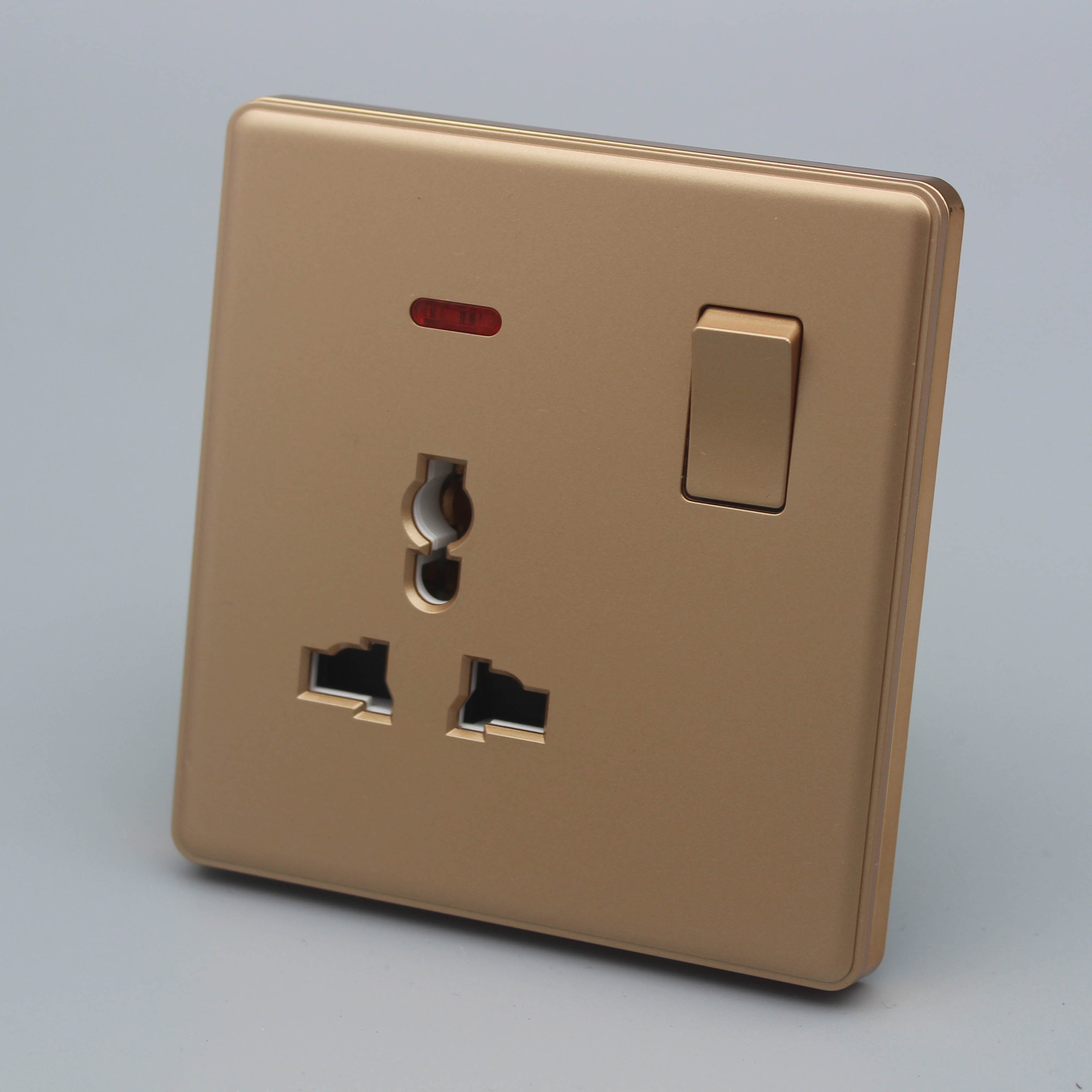 Universal Wall Power Socket with Switch