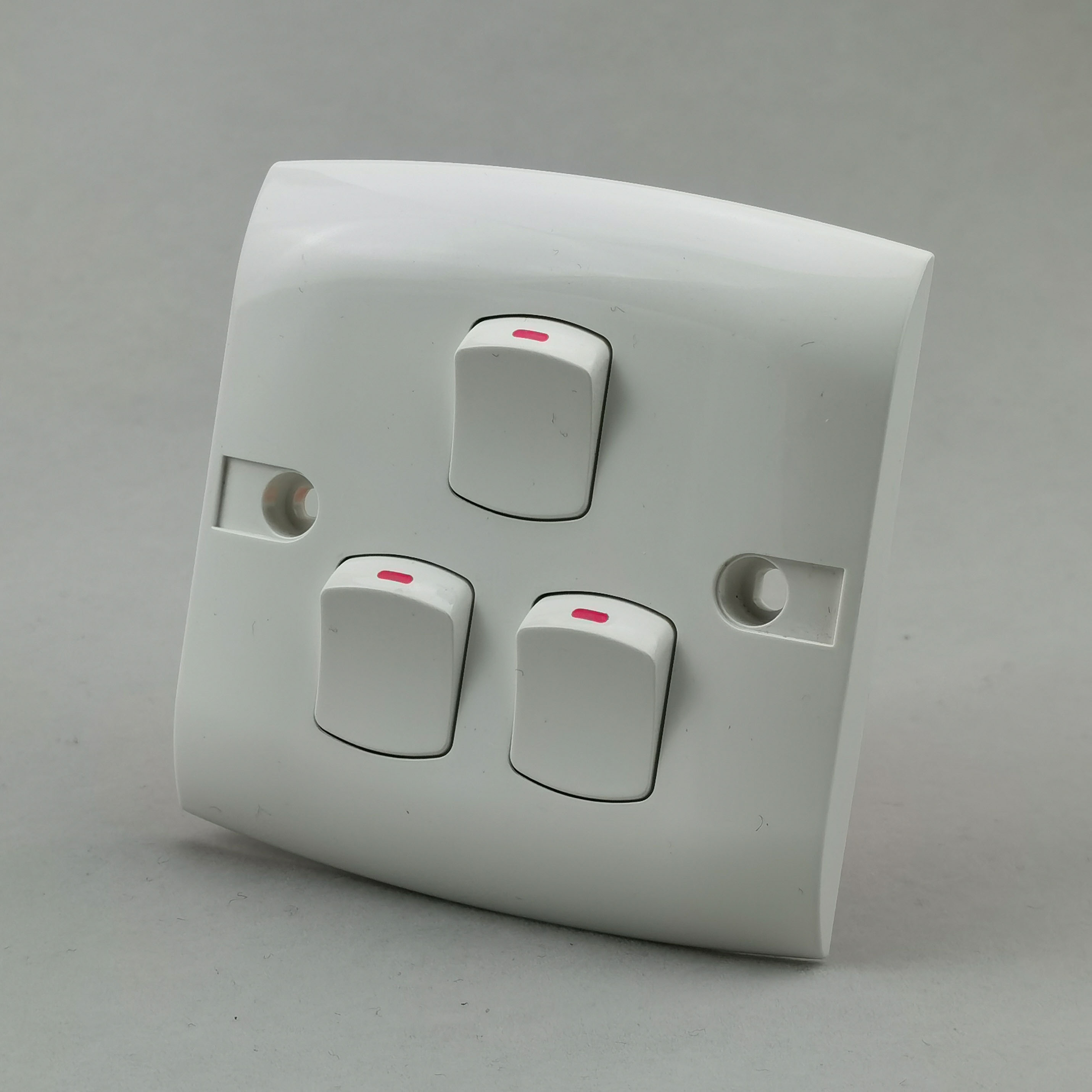 Triple Light Switch Panel