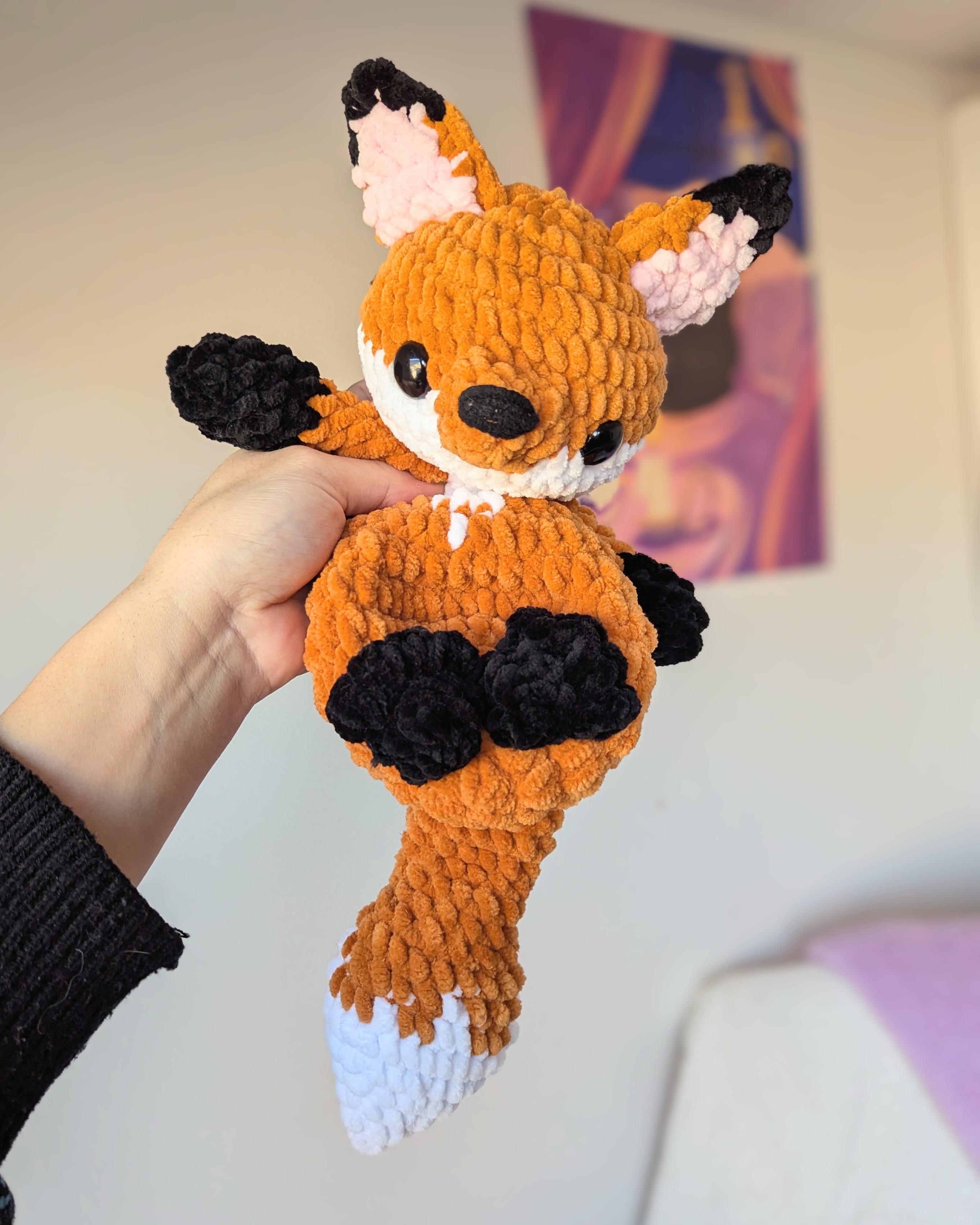 Renard (doudou plat)