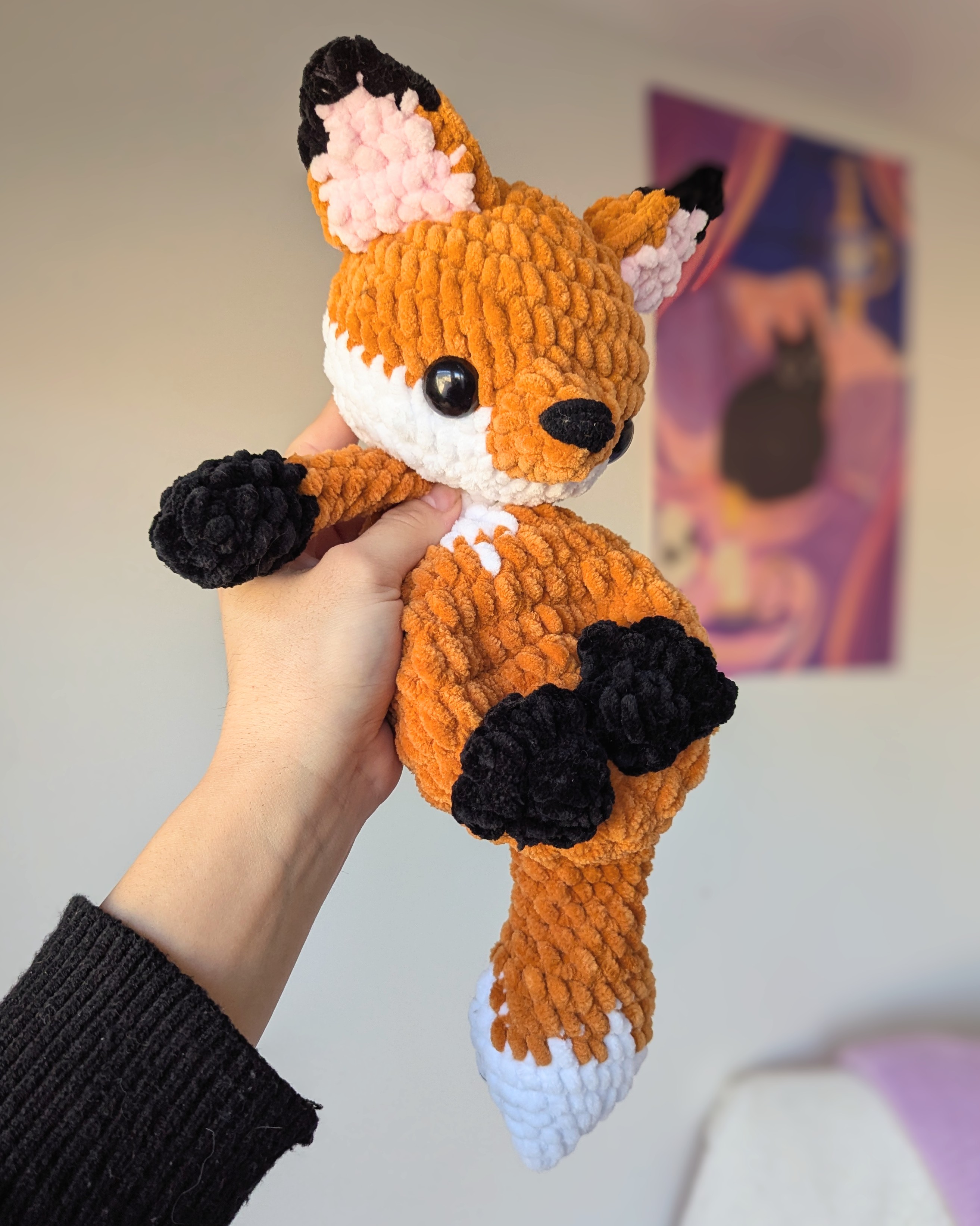 Renard (doudou plat)