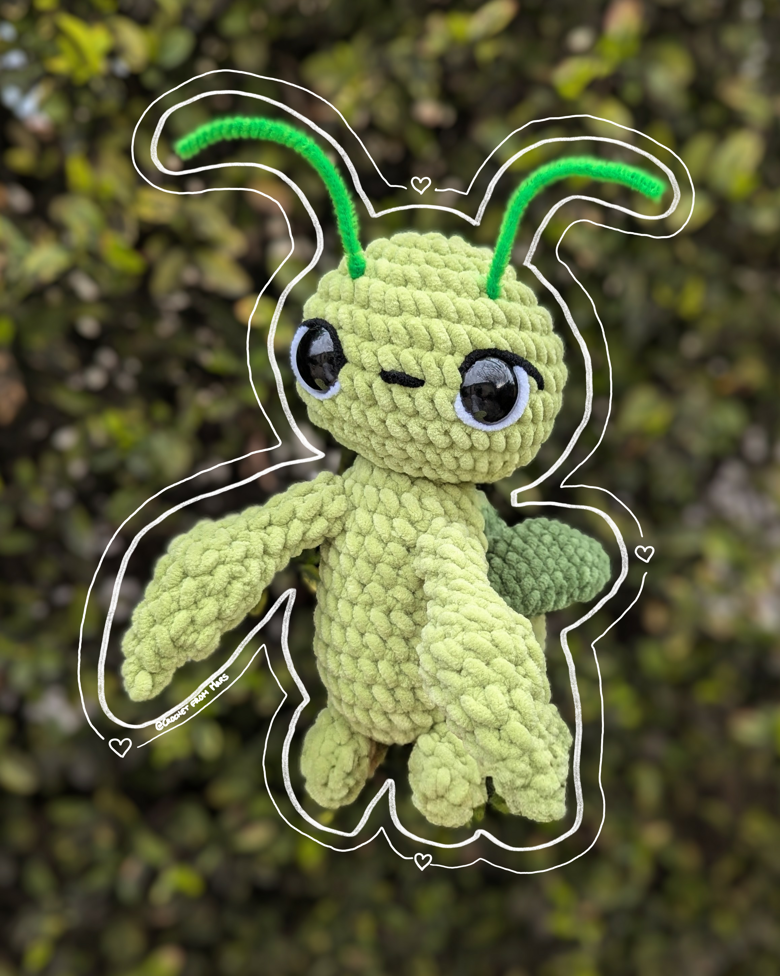 Priya the praying mantis