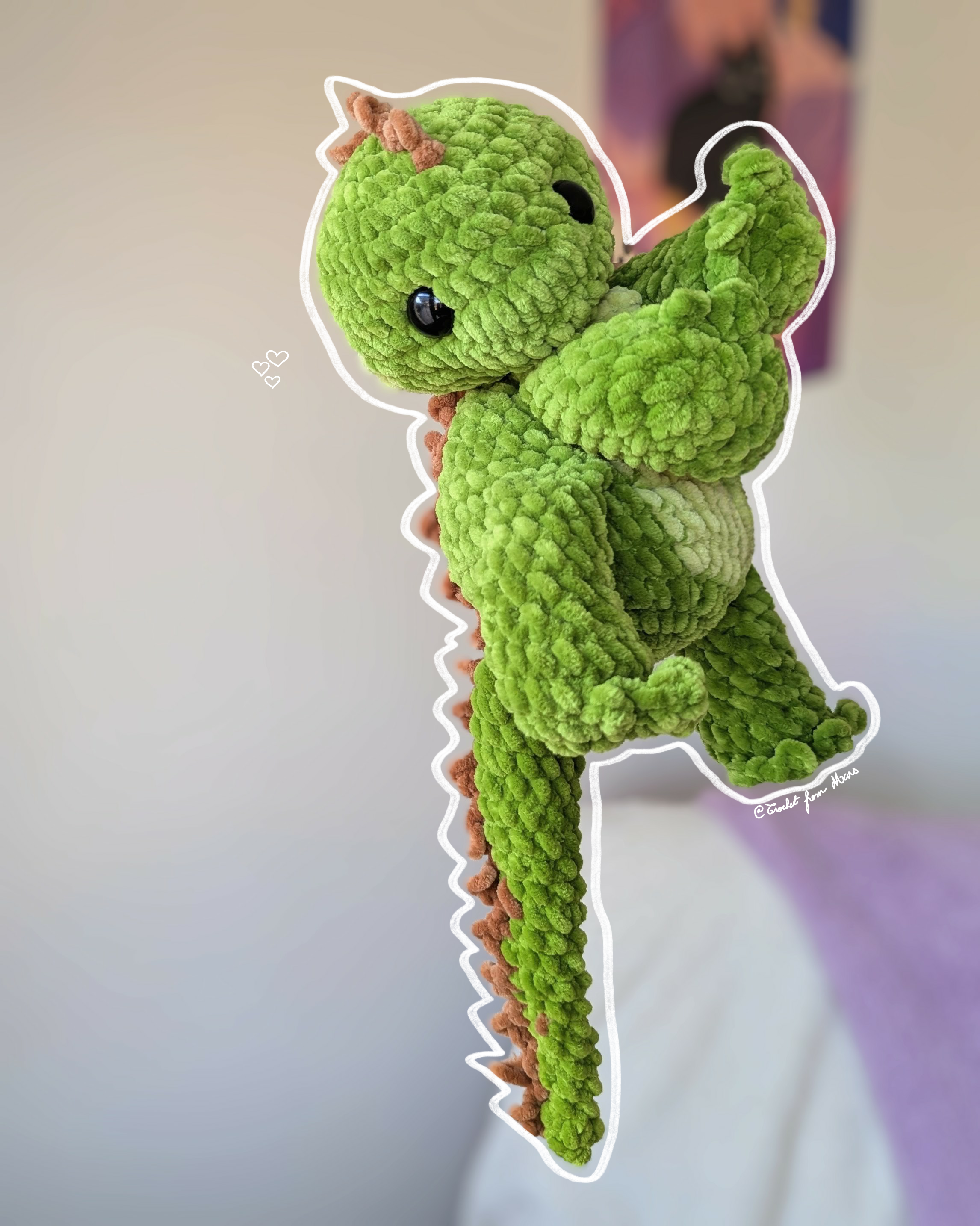 Iago the iguana PLUSHIE