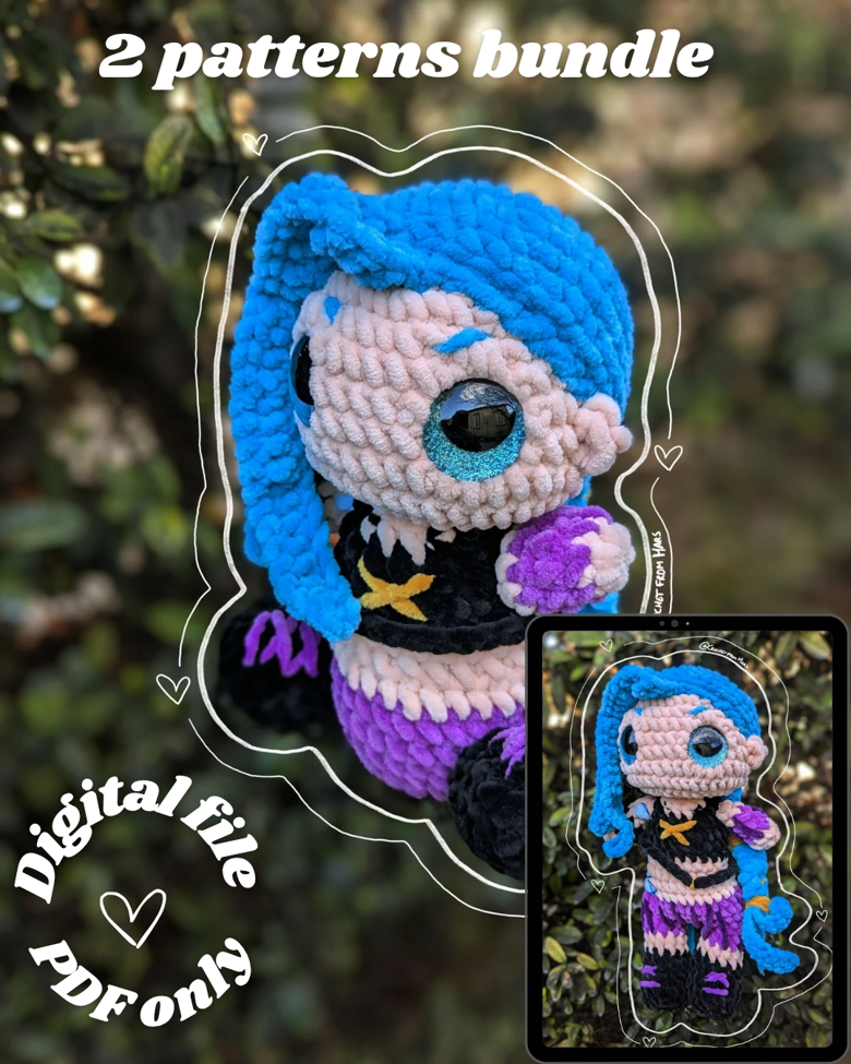 Curse chibi & doll-like