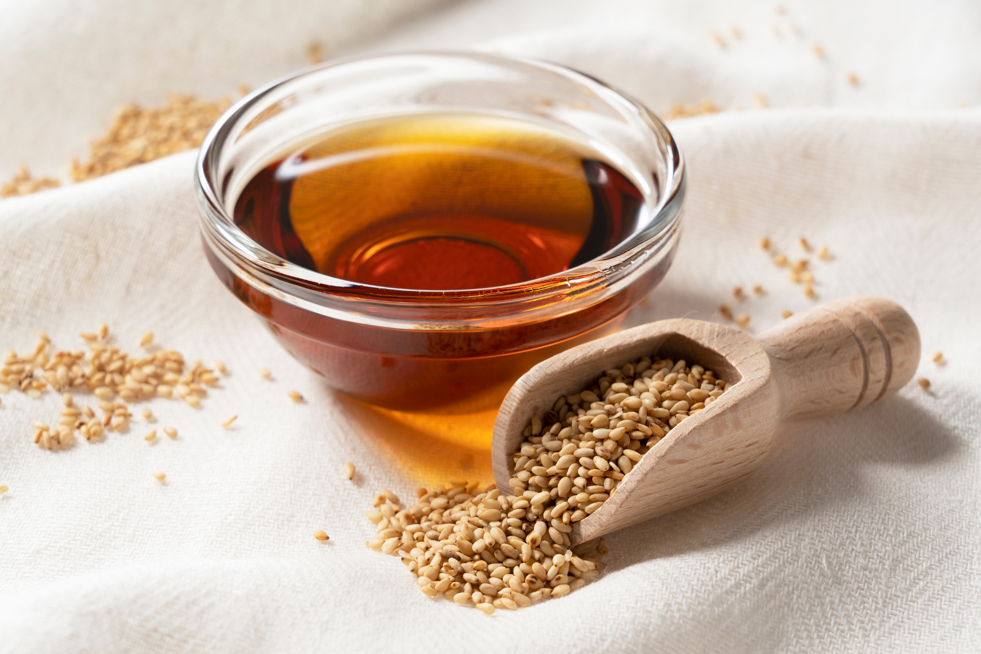 Huile de sésame vierge et équitable 75 cl