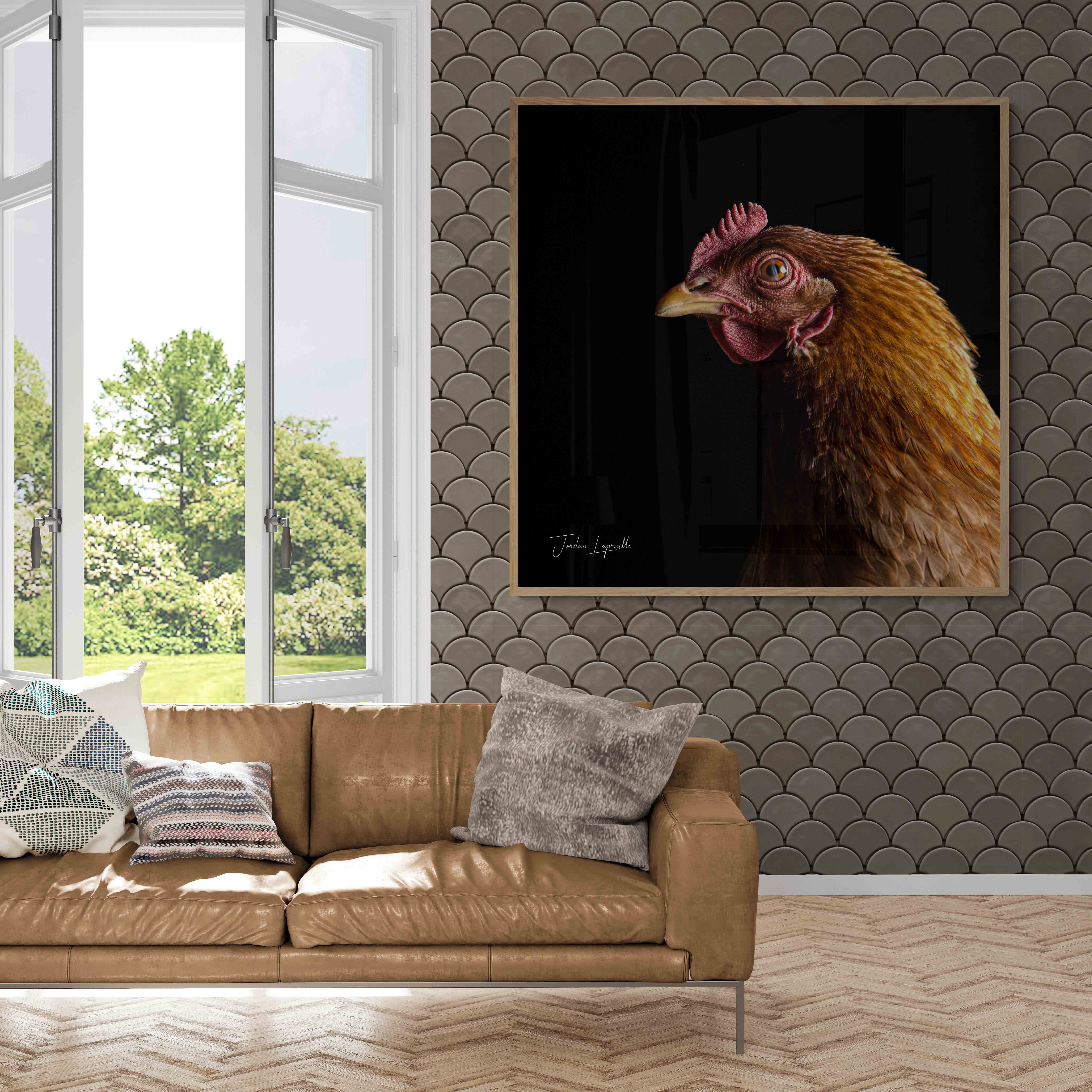 Rousse aux yeux d'or