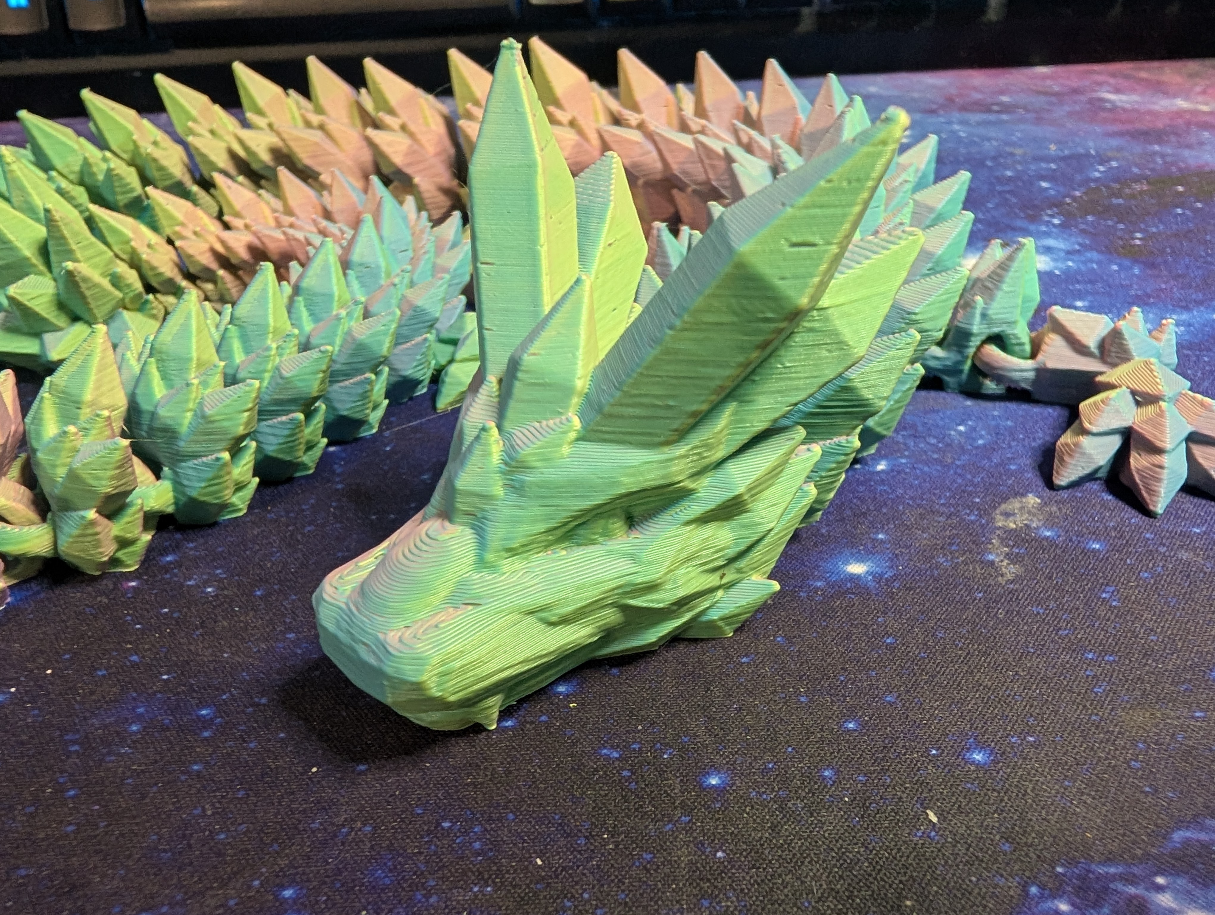 The Celestial Crystal Dragon