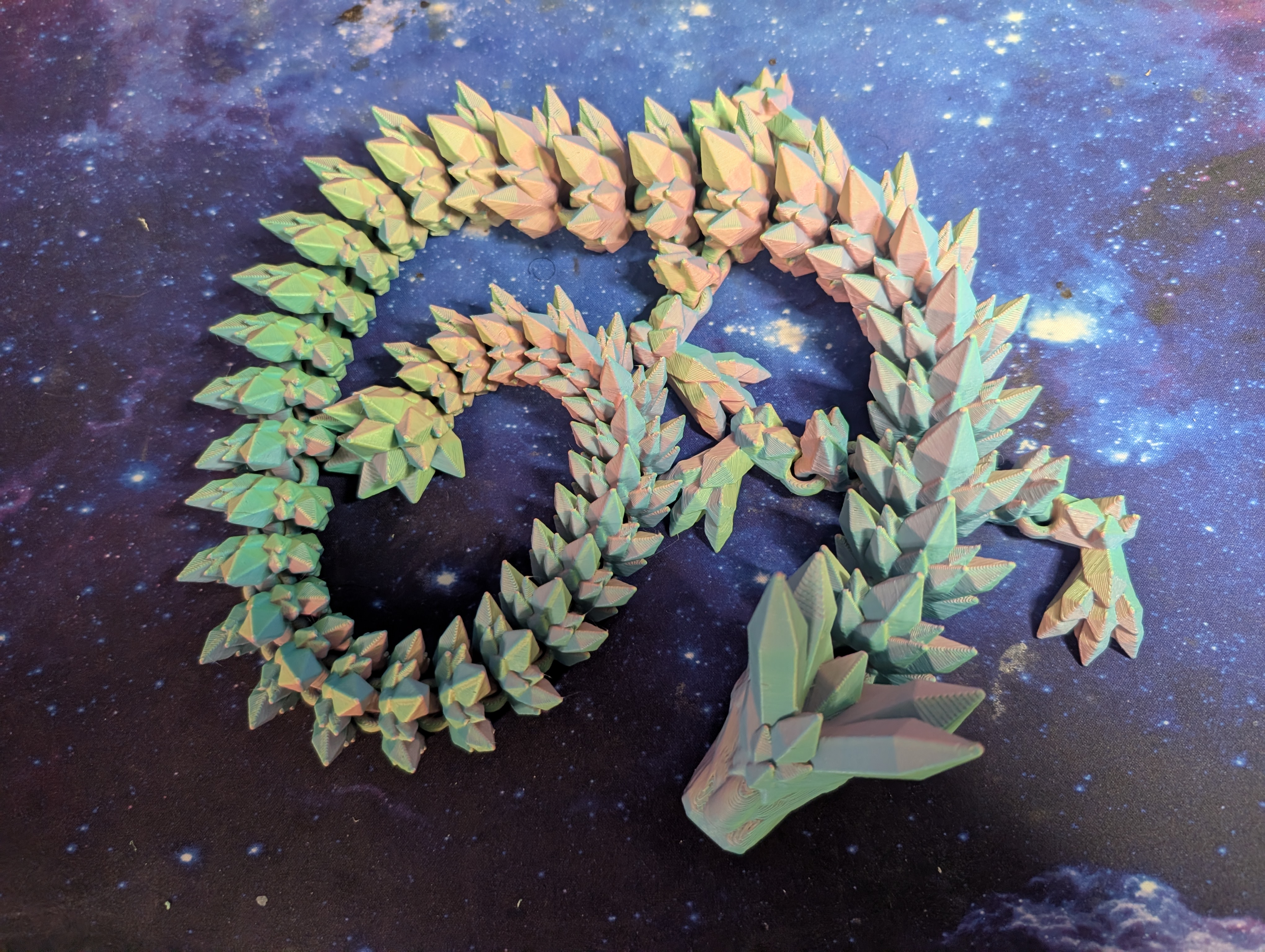 The Celestial Crystal Dragon